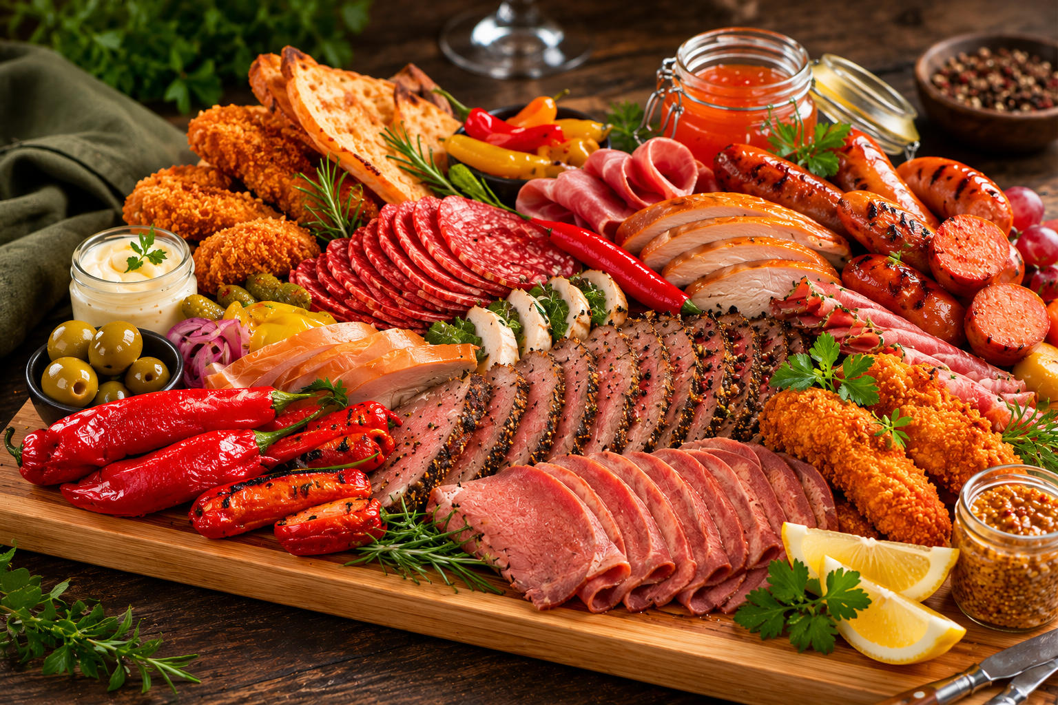 Large Meat Platter