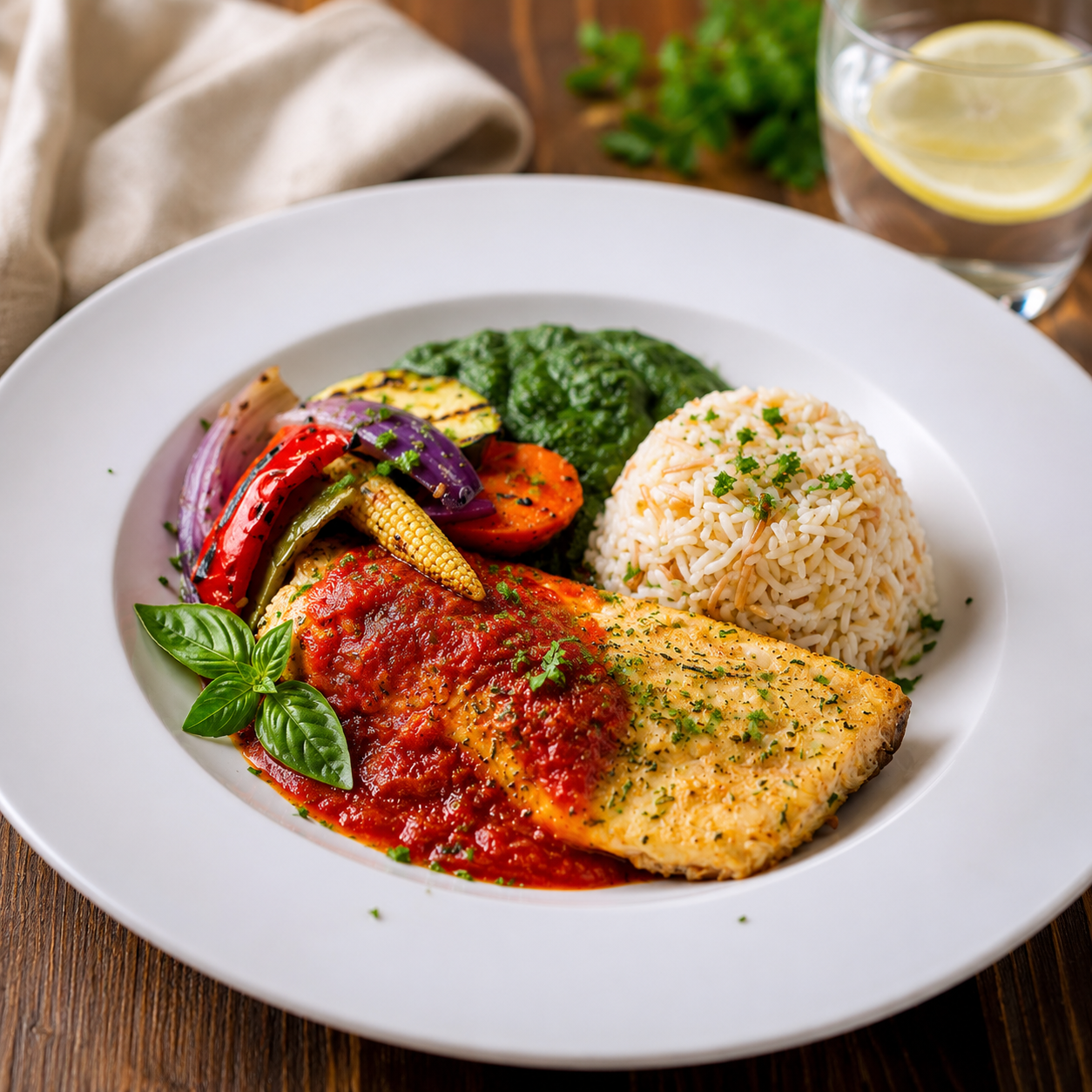 Grilled Haddock