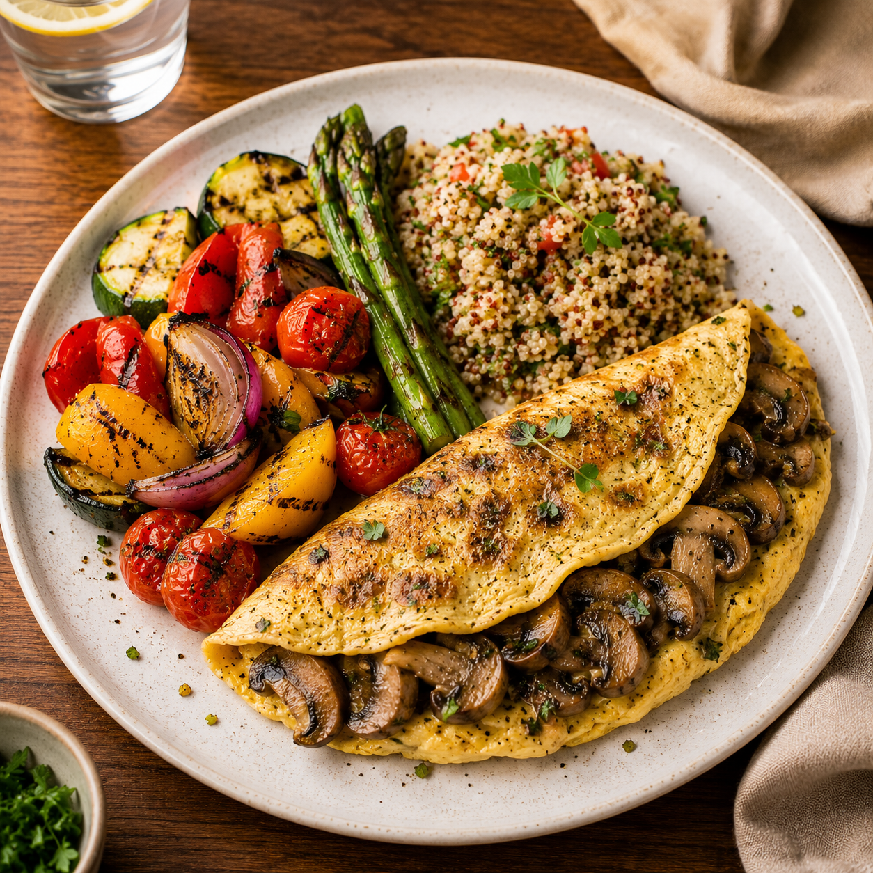 Mushroom Omelette