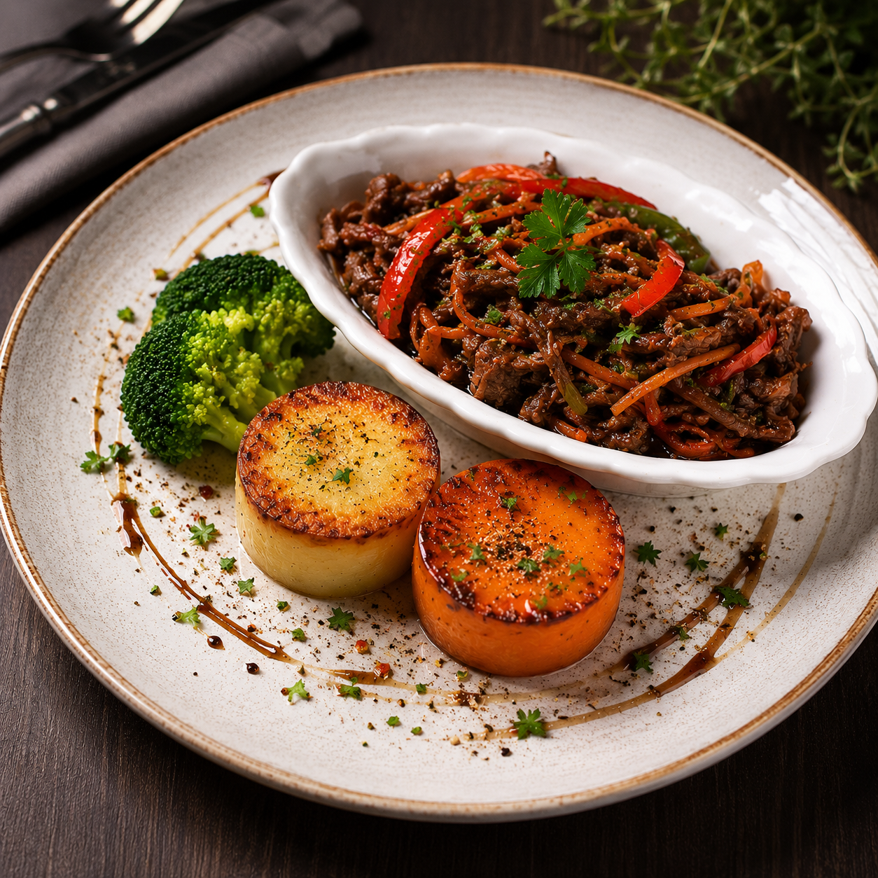 Stir Fried Duck