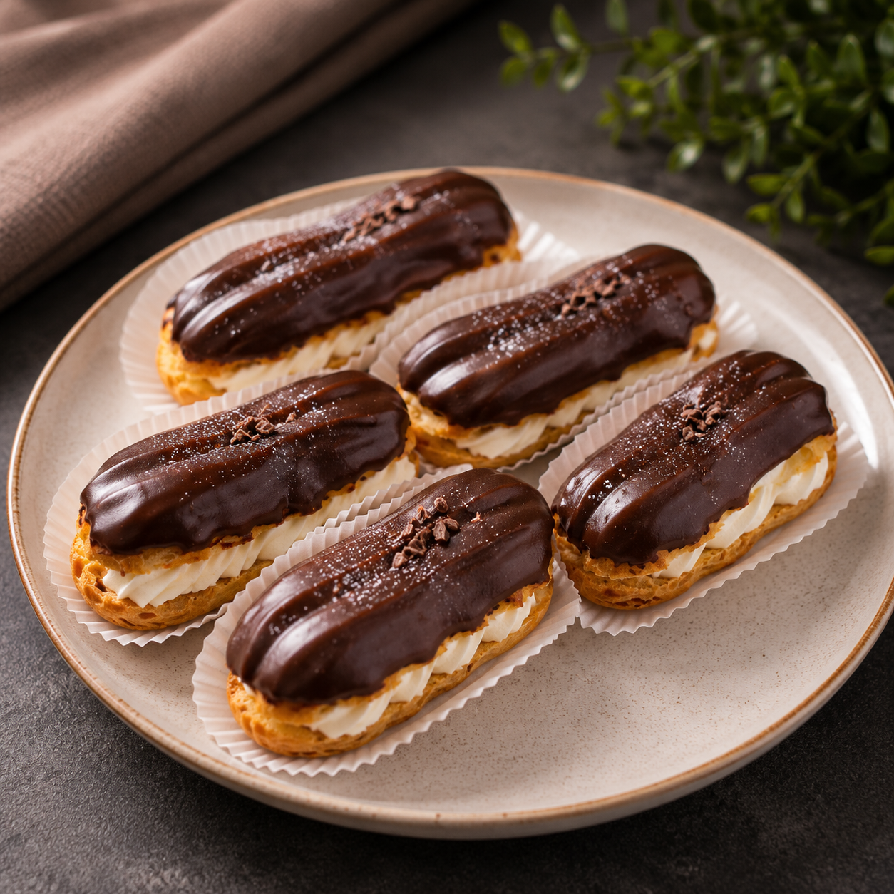 Chocolate Eclairs