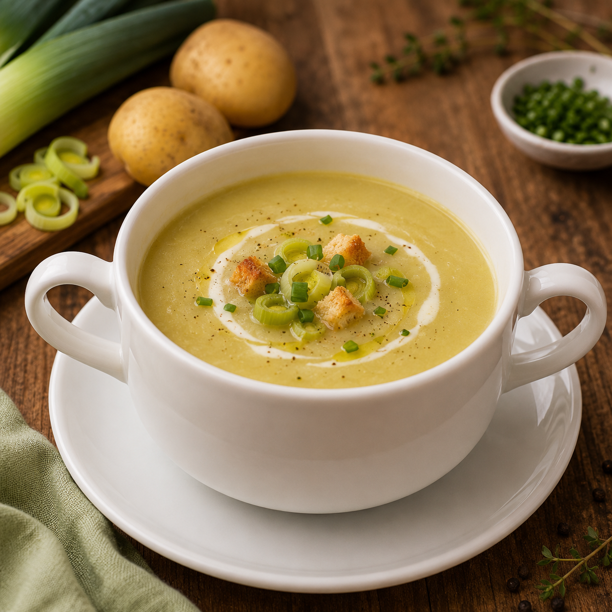 Leek & Potato Soup
