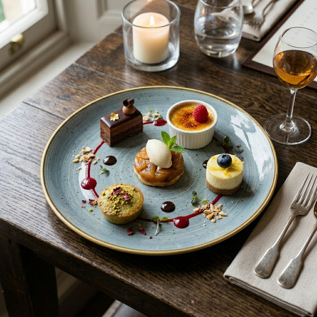 Assiette of Dessert x3