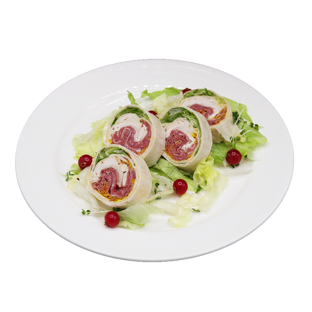 Chicken & Salt Beef Wrap