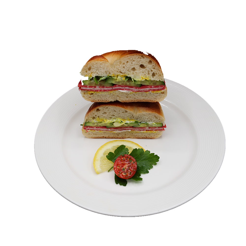 Pastrami & Dill Bagel