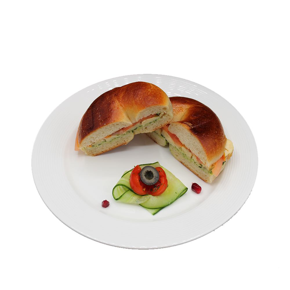 Pepper Frittata Bagel