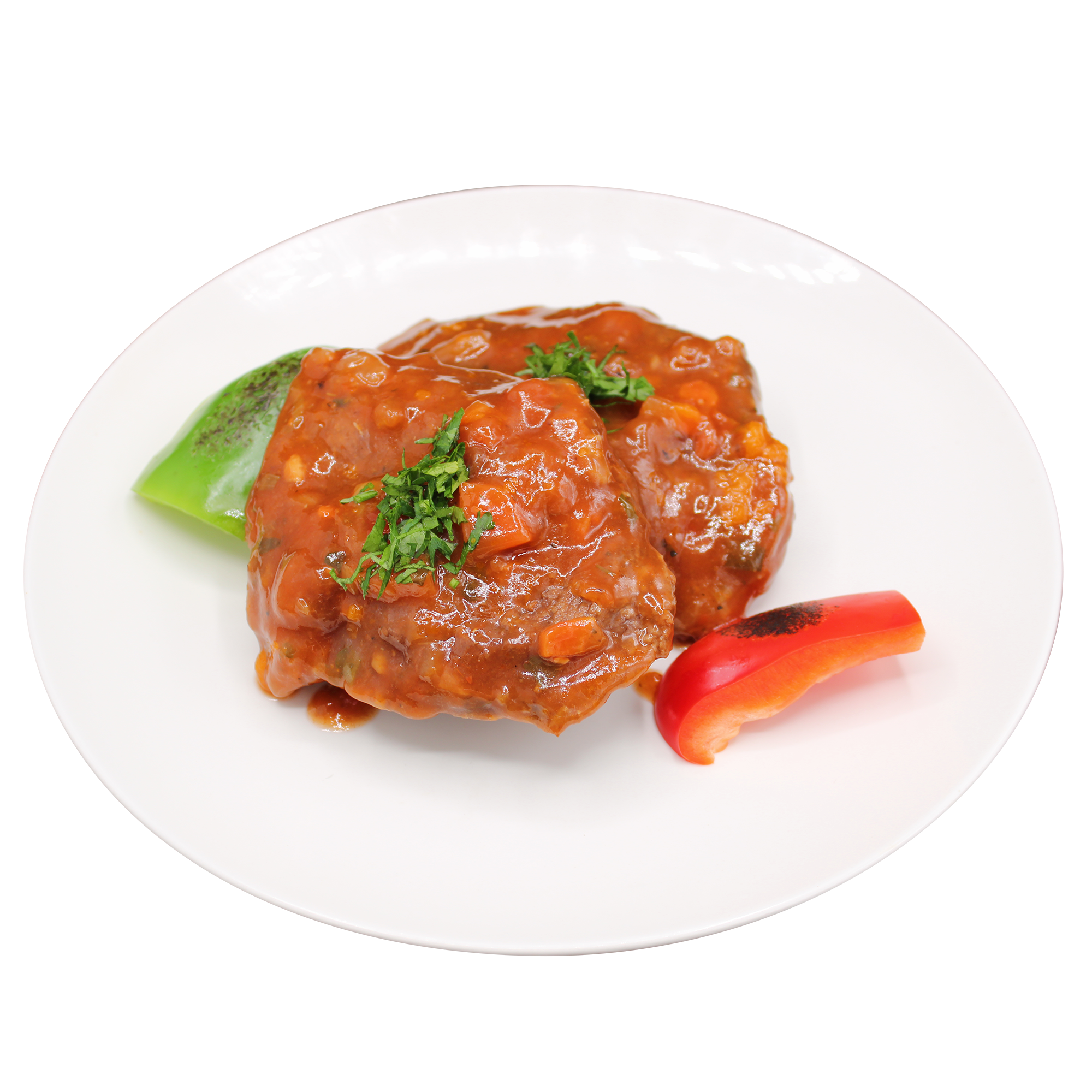 Braised Steak in gravy