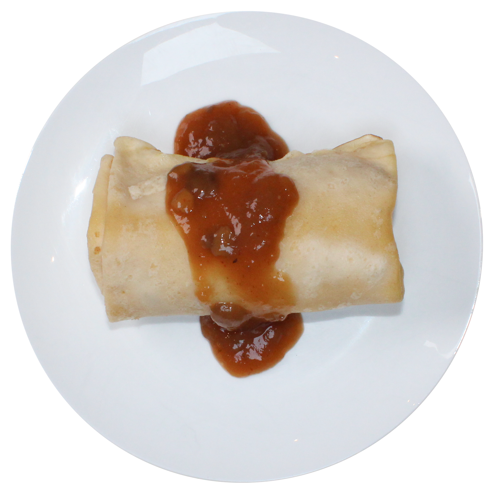 Mushroom Blintz with sauce