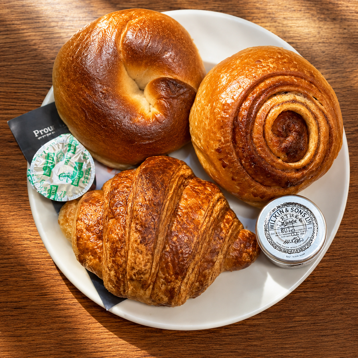 Bakery items - Bagel, Croissant & Danish Pastry