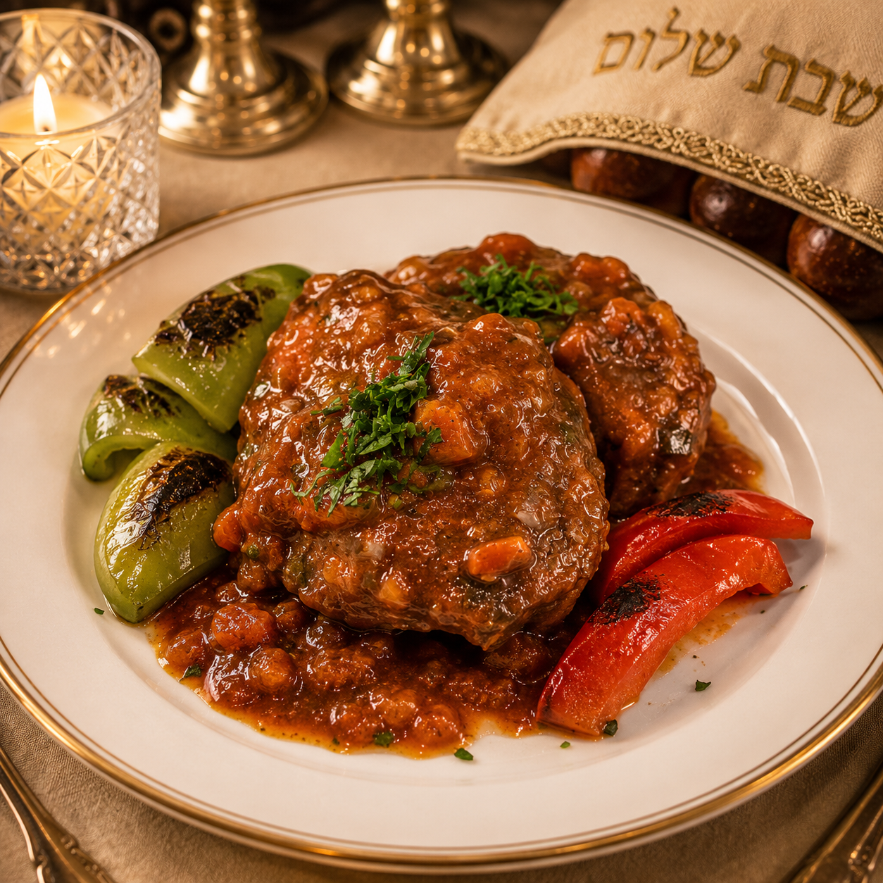Braised Steak in gravy