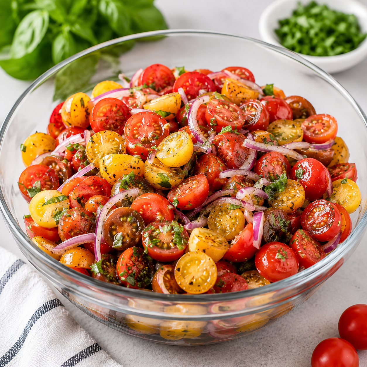 Cherry Tomato Salad - Large Bowl - 48oz