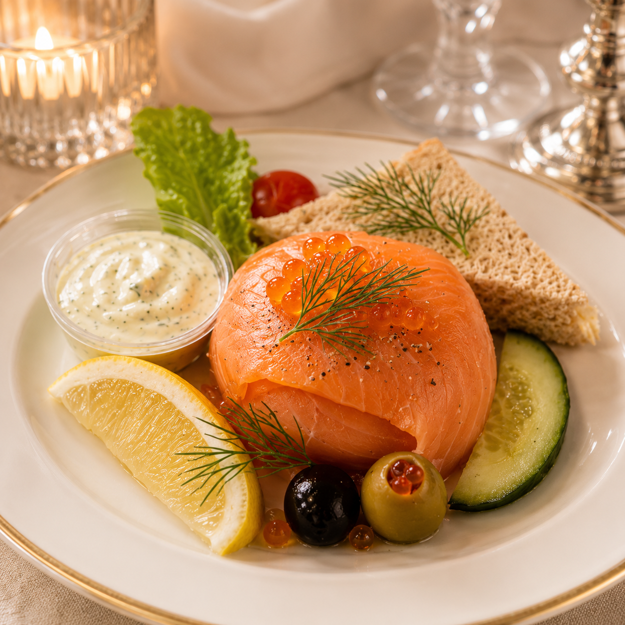 Timbale of Smoked Salmon