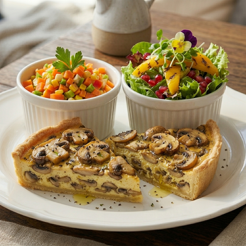 Assorted Vegetarian Quiche