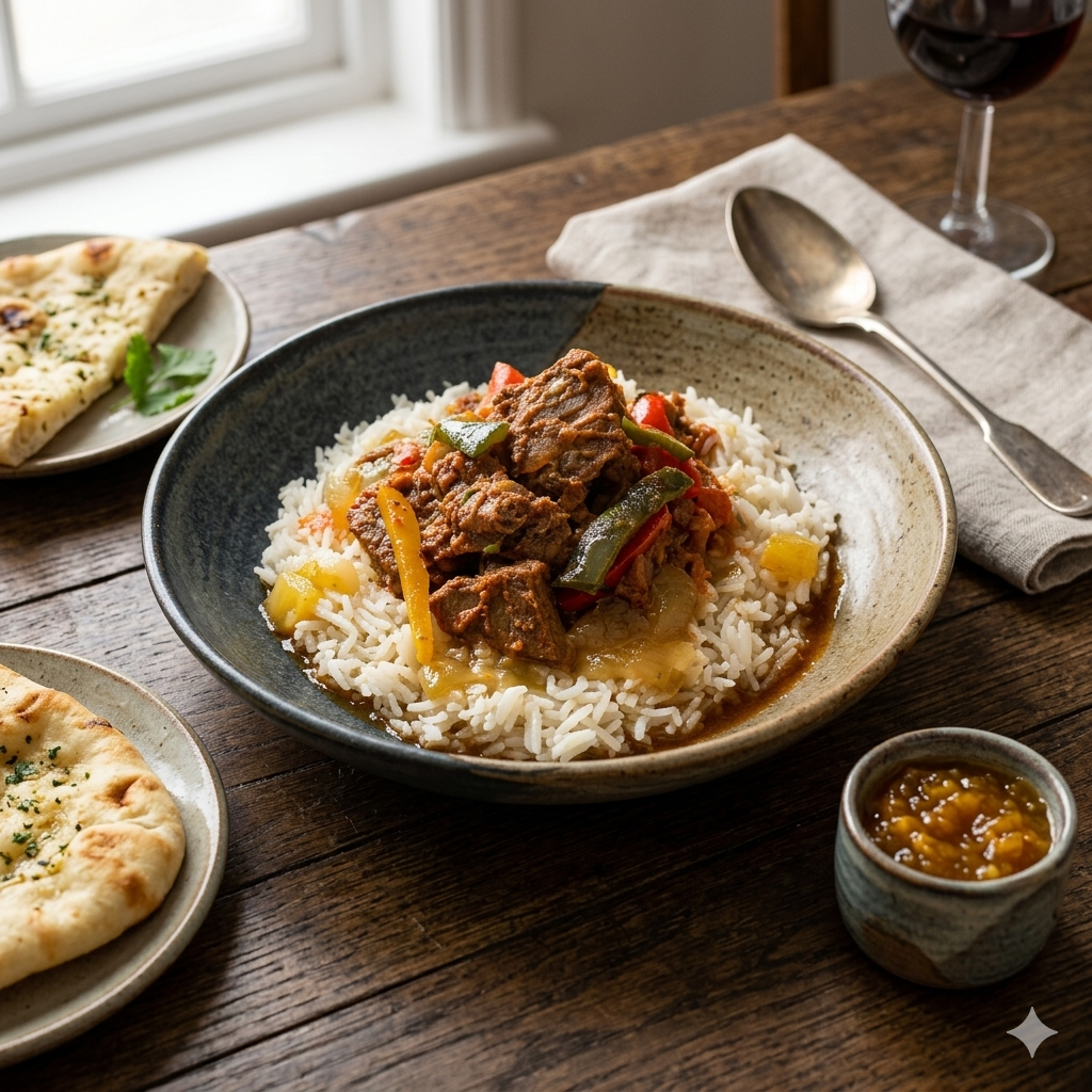 Stewed Chicken Liver With Rice