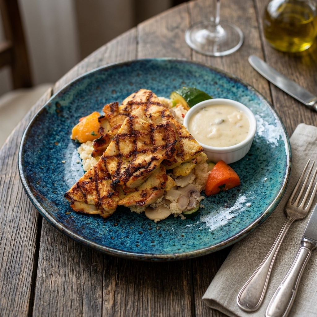 Grilled Chicken Pargiyot