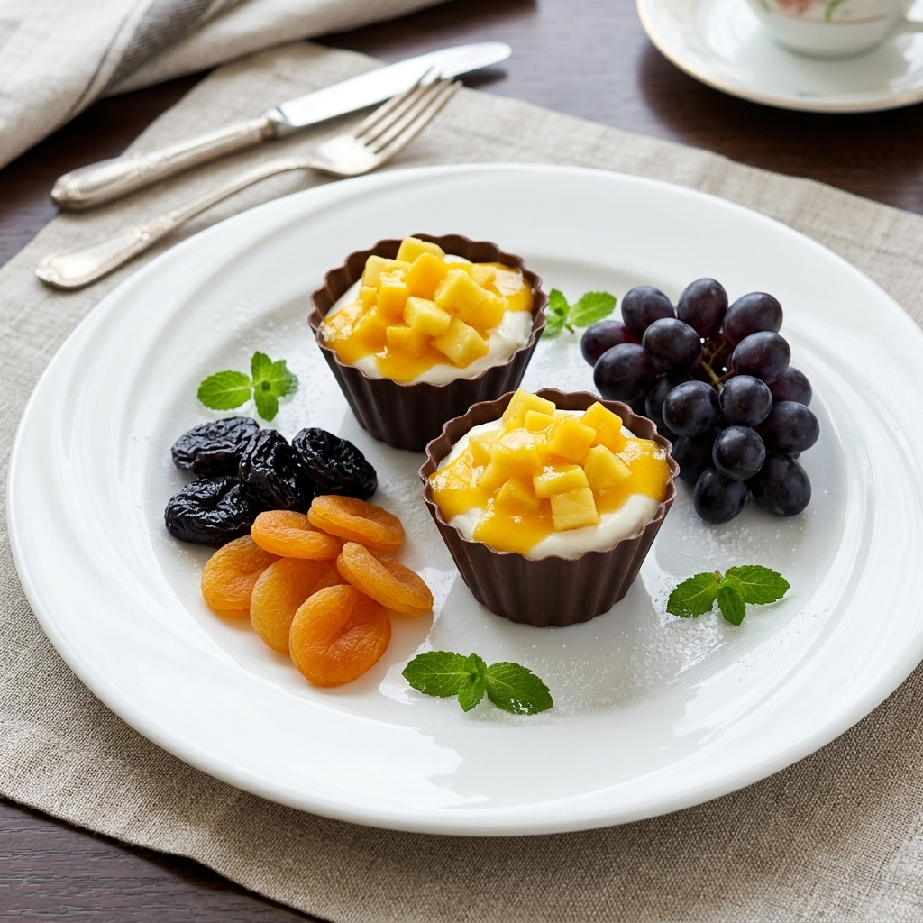 Passionfruit Mousse in Shell