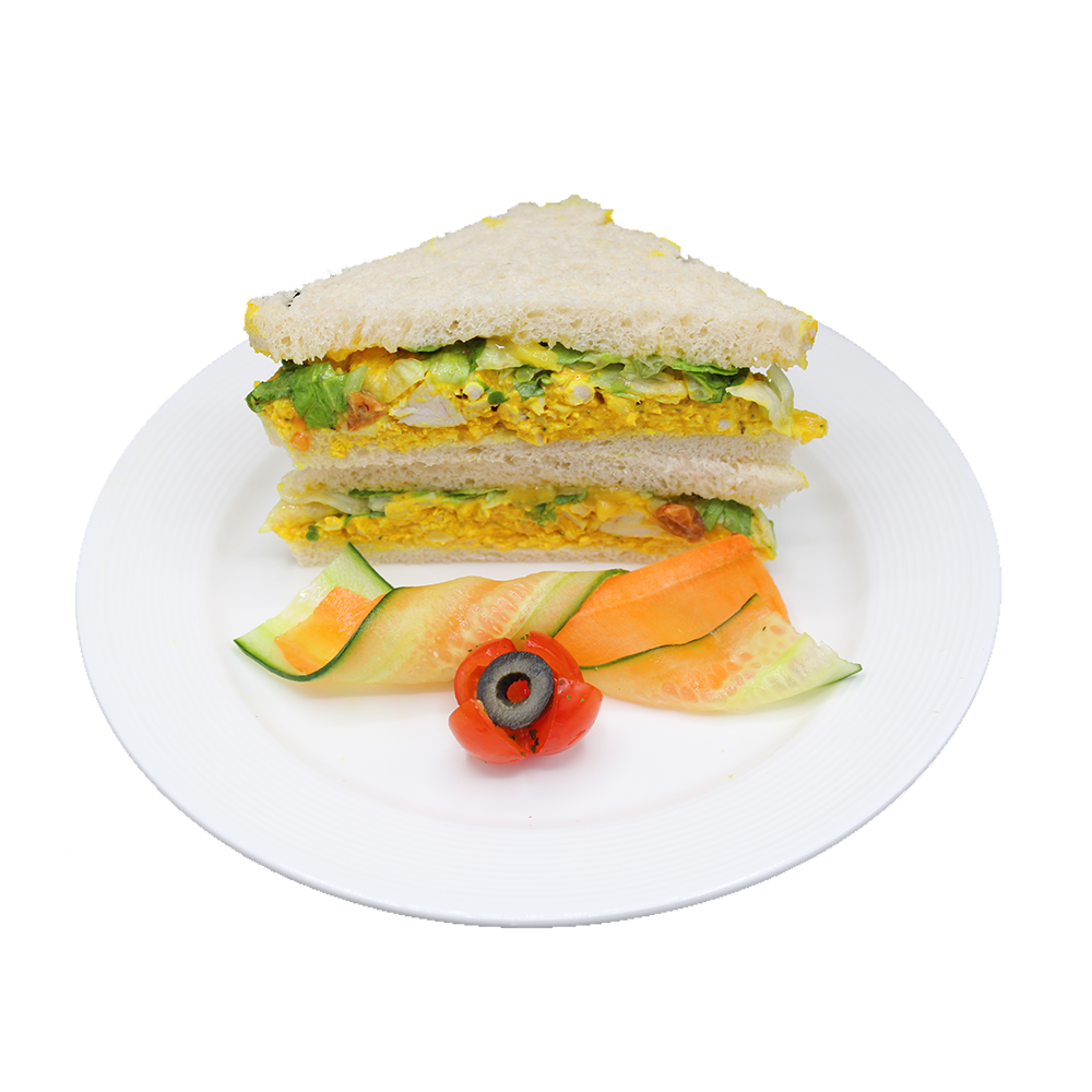 Coronation Chicken & Mango Sauce Sandwich