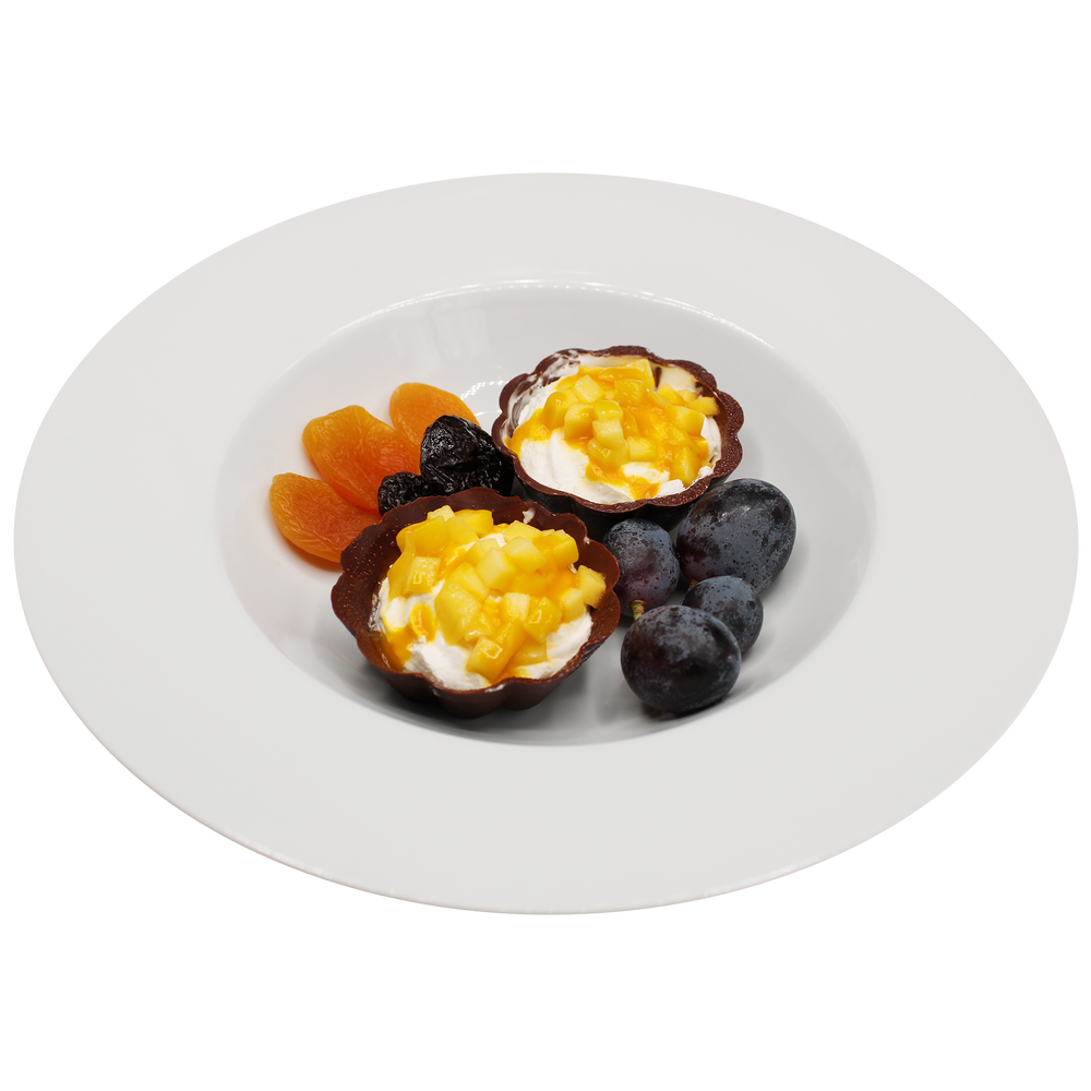 Passionfruit Mousse in Shell