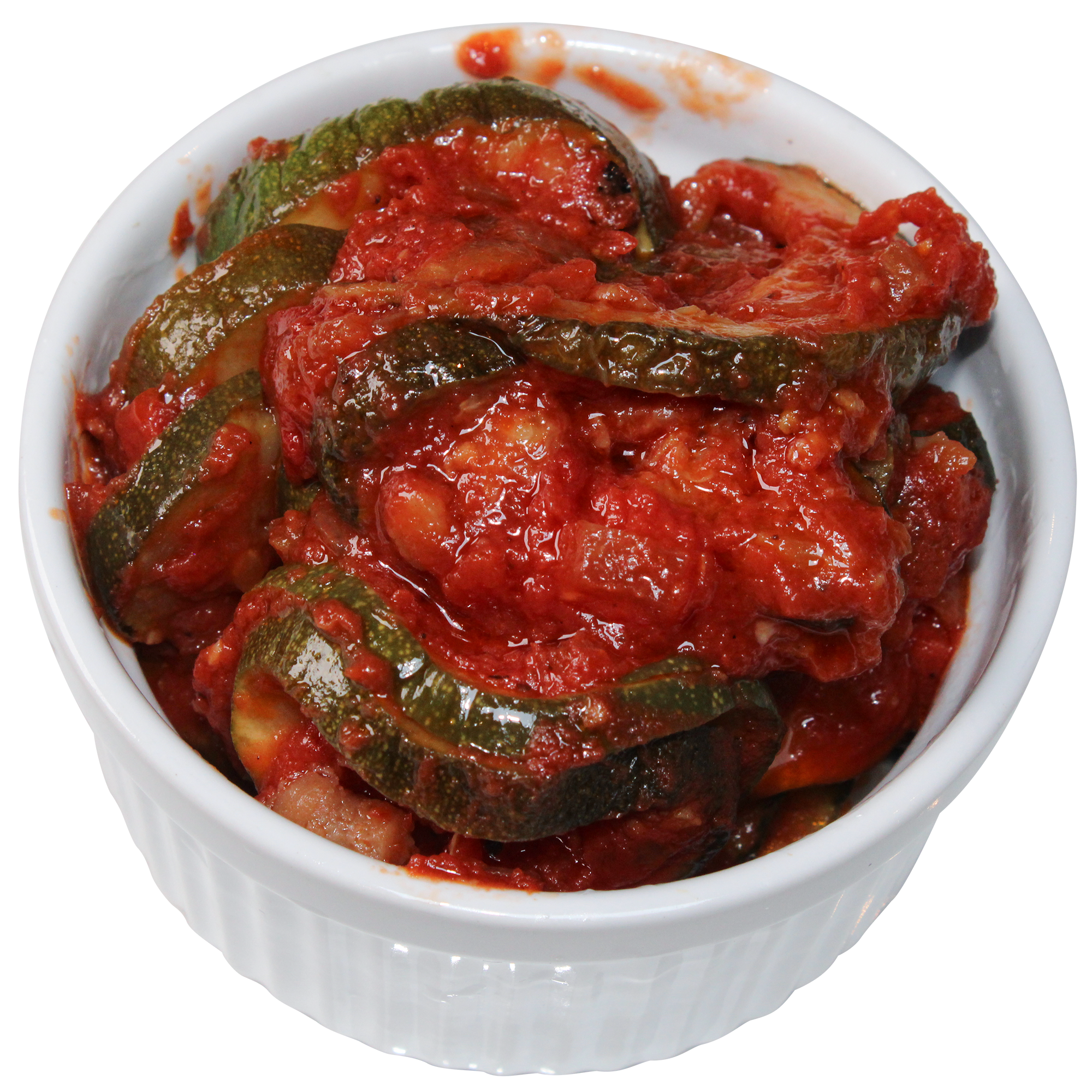 Courgettes in Tomato sauce