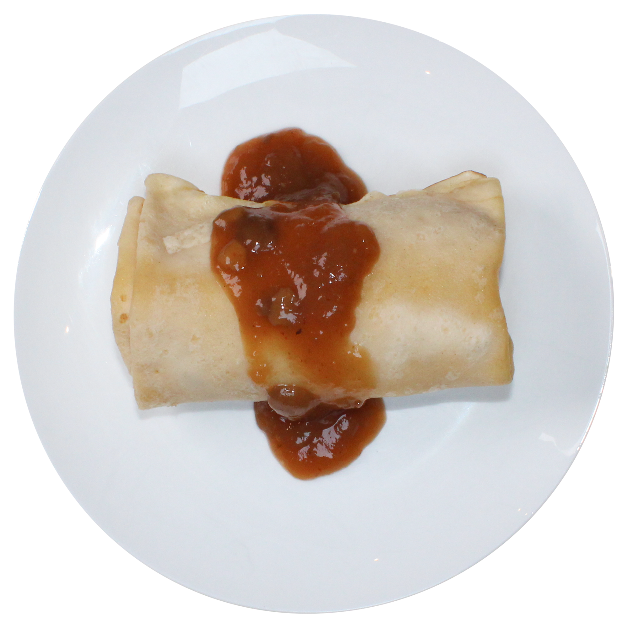 Liver Blintz with sauce