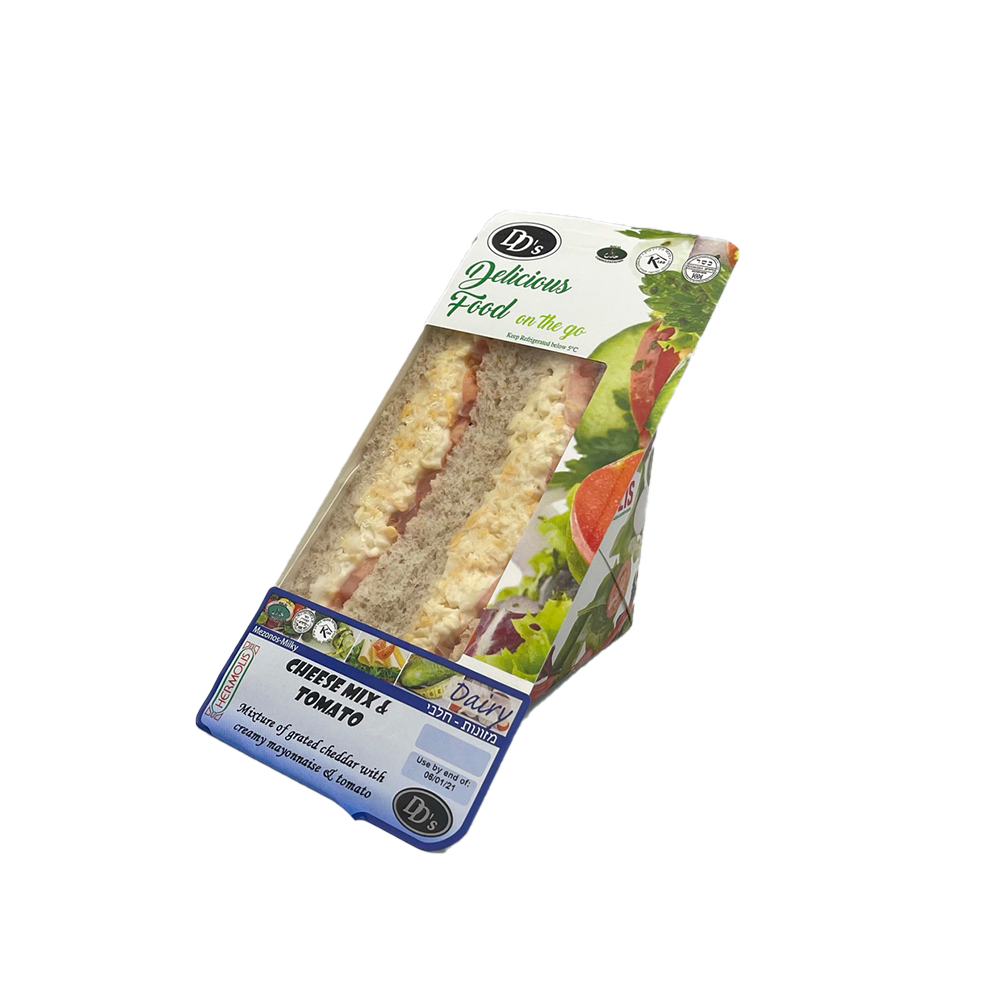 Cheese Mix & Tomato Sandwich Packed